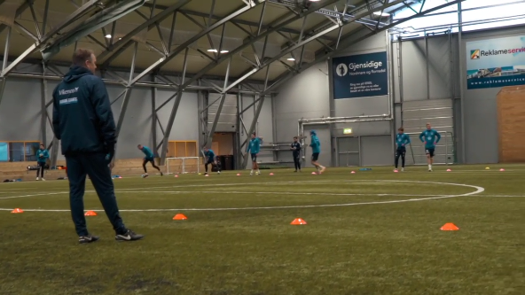 Årets første trening